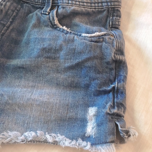 Mid/high rise jean shorts 29 - Picture 2 of 4